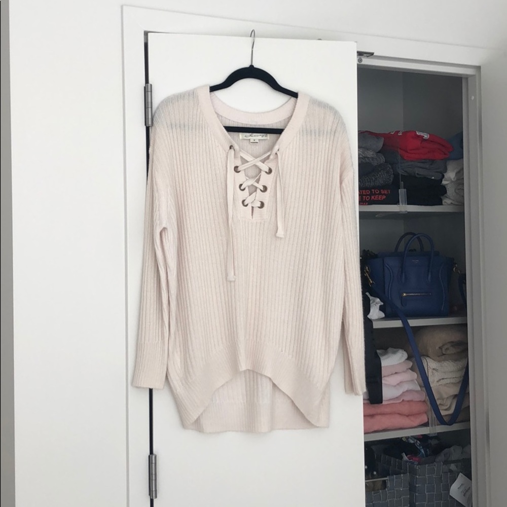 Vintage Havana Lace Up sweater